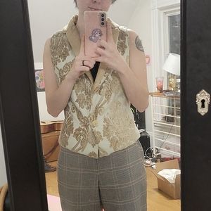 Vintage Brocade Vest